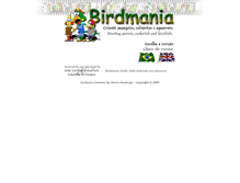 Tablet Screenshot of birdmania.com.br